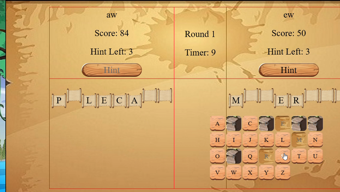 Original Jungle Words gameplay